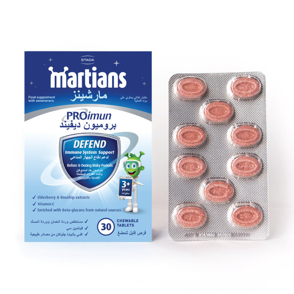 Martians Proimun Defend 30 Chewable Tablets