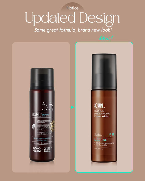 ACWELL Licorice pH Balancing Essence Hydrating Face Mist 3.38 fl.oz