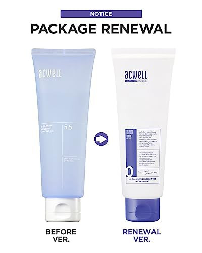 ACWELL pH Balancing Bubble-Free Hydrating Facial Cleansing Gel 5.4 fl.oz
