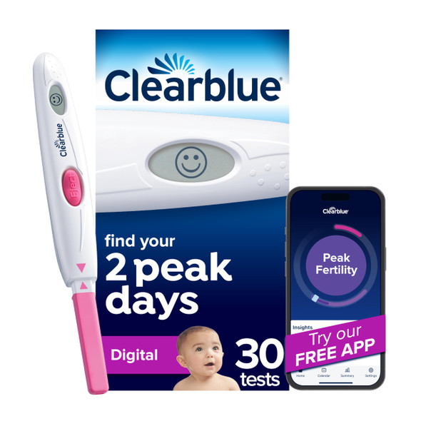 Clearblue Digital Ovulation Test 30 Count