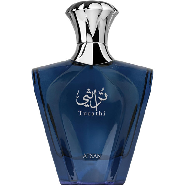 Afnan Turathi Blue Eau de Parfum Spray for Men, 3.0 Fl. Oz