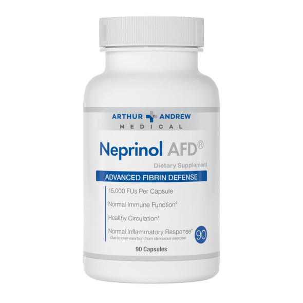 Arthur Andrew Medical Neprinol AFD, Multi Enzyme Blend with Serrapeptase & Nattokinase, 90 Count (Pack of 1)