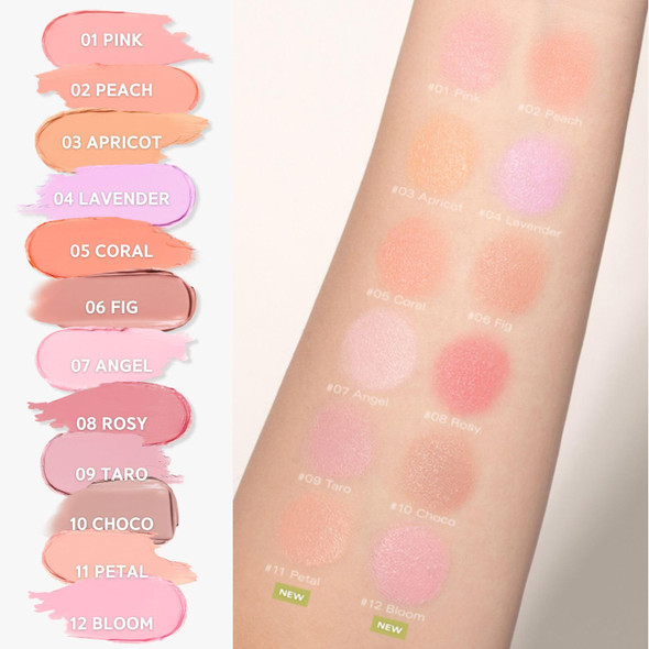 BBIA Ready To Wear Downy Cheek Cream Blush 8 Color