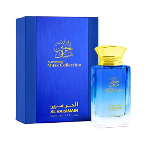 Al Haramain Musk Collection - Cologne For Men - Long Lasting Perfume For Men - Arabian Perfume For Men - Men'S Cologne - Musk Perfume - 3.4 Oz