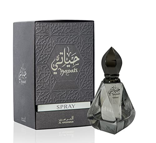 Al Haramain Hayati Eau De Parfum Unisex Spray 3.4 Ounce