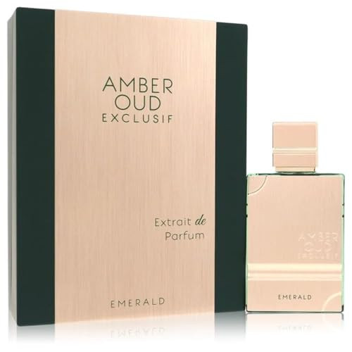 Al Haramain Amber Oud Exclusif Emerald Extrait De Parfum Spray For Unisex 2.0 Ounce