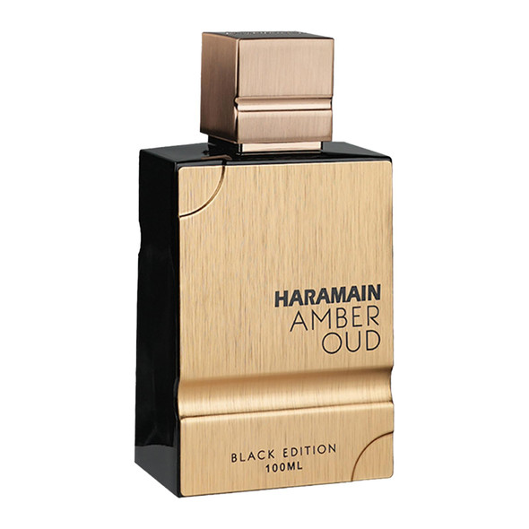 Al Haramain Amber Oud Black Eau De Parfum Spray For Unisex 3.4 Ounce