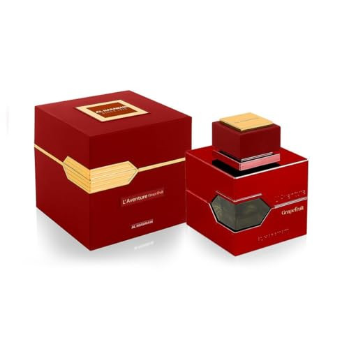 Al Haramain L'Aventure Grapefruit Extrait De Parfum Spray For Women 3.4 Ounce