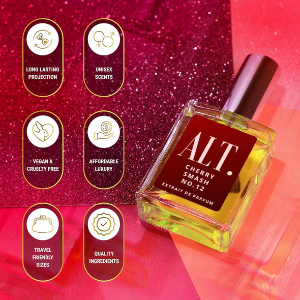Alt. Fragrances Cherry Smash No. 12 Extrait De Parfum For Men And Women Inspired By Lost Cherry Perfume 60Ml