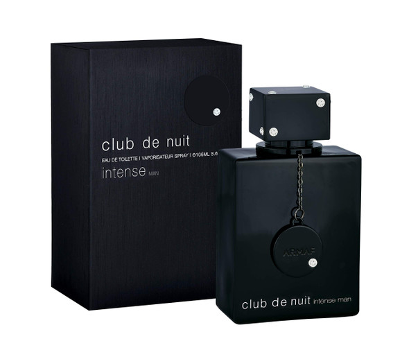 Armaf Club De Nuit Intense Man Edt Men  In Box Black  3.6 Fl Oz