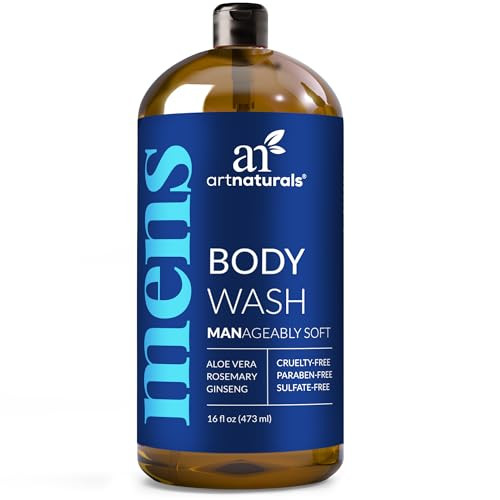Artnaturals Menãƒ¢Ã¢Š¬Ã¢Ž¢S Fresh Body Washãƒ¢Ã¢Š¬Ã¢‚¬Å“ Natural Shower Gel That Cleanses Refreshes Deodorizes & Moisturizing (16 Fl Oz -Pack Of 1)