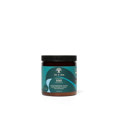 As I Am Bond Repair Hair Mask - 8 Oz - Hair Repair Treatment For Damaged Hair - With Moringa Amla & Ceramides