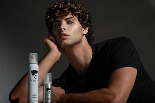 Avenue Man Argan Oil Mousse - Thickening & Volumizing Mousse For Men - Strong Hold Frizz Control & Humidity Resistance - Herbal-Infused Mens Hair Foam - Long-Lasting Hair Mousse For Men (6.0 Oz)