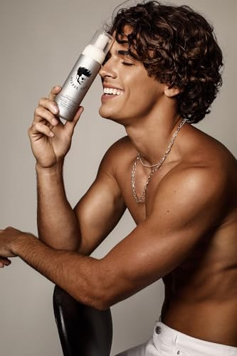 Avenue Man Unscented Sculpting Foam - Frizz Control & Firm Hold Hair Mousse For Men - Styling Hair Products - Mens Mousse For Hair Styling With No Crunch Clean Texture & Long-Lasting Lift - 7 Oz