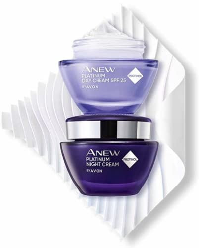 Avon A Platinum Day And Night Cream (Two Pack Set) Pack Of 2