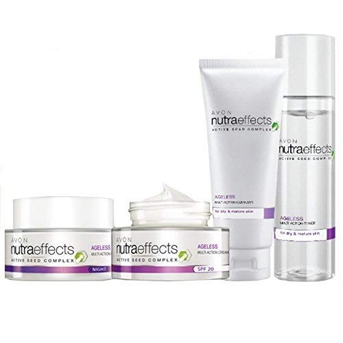Avon Nutra Effects Ageless Combo - Complete Beauty Regimen For Face