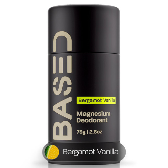 Based Bodyworks Performance Deodorant For Men All Day Odor Protection Aluminum  With Magnesium Beeswax & Shea Butter 100% Paraben Sulfate Phthalate  Naturally-Derived Guava Nectar Scent