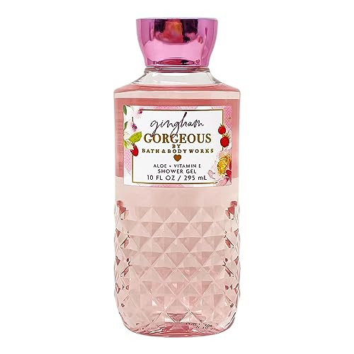 Bath & Body Works Signature Collection Shower Gel For Women 10 Fl Oz (Gingham Gorgeous)