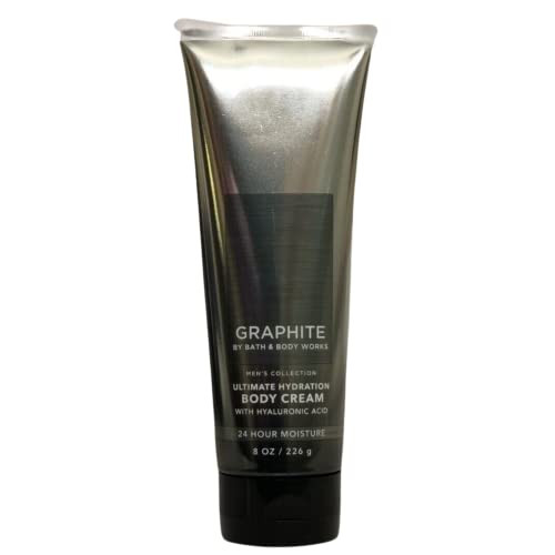 Bath And Body Works  Set Of Of 2 - 8 Oz Body Cream - (Graphite)