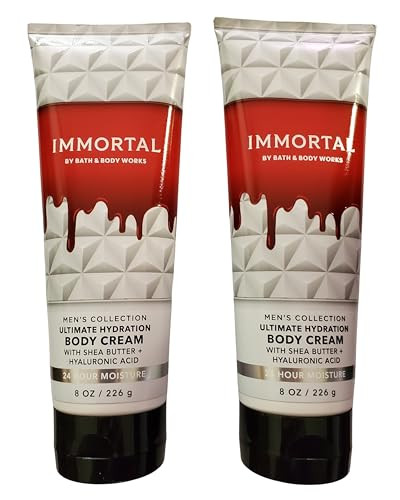 Bath And Body Works Immortal Body Cream 8 Oz Pack Of 2