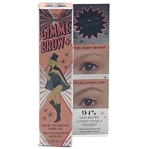 Benefit Cosmetics Gimme Brow+ Tinted Volumizing Eyebrow Gel Grey