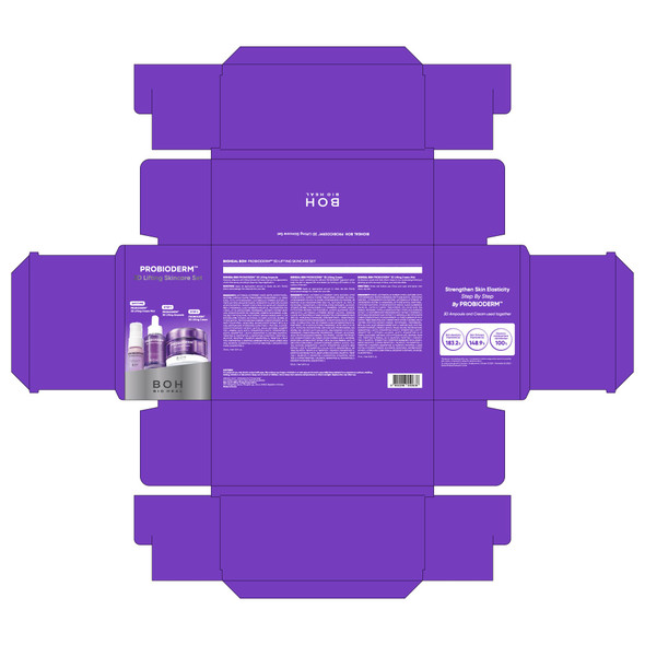 Bioheal Boh Probioderm 3D Lifting Skincare Set  Anti-Aging Face Moisturizer Night Cream Ampoule & Facial Serum Spray  Korean Skin Care Kit For Firming & Hydration  K Beauty  Set For Women