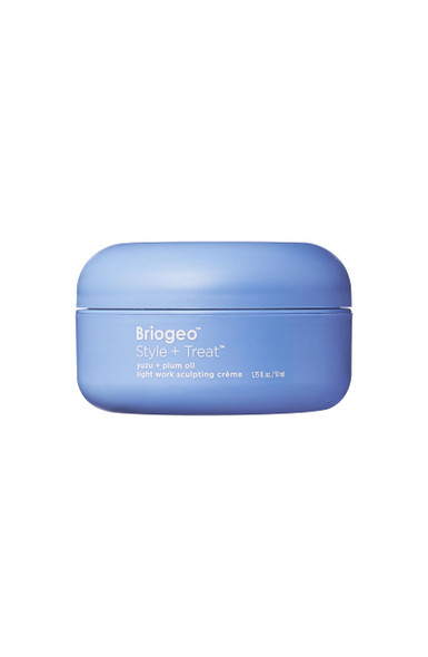 Briogeo Style + Treat Yuzu + Plum Oil Light Work Sculpting Crãƒæ’Ã‚¨Me Flexible Hold Hair Pomade For Men And Women Non-Greasy Vegan Buildable 24-Hour Hold Vegan Cruelty- 1.75 Fl Oz