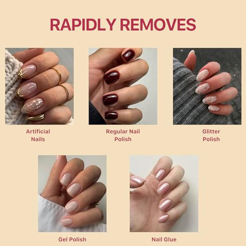 C Care 100% Pure Acetone Nail Polish Remover  Professional Quality  Easy To Use  Rapidly Removes Natural Gel Acrylic And Glitter Nails  8 Fl Oz