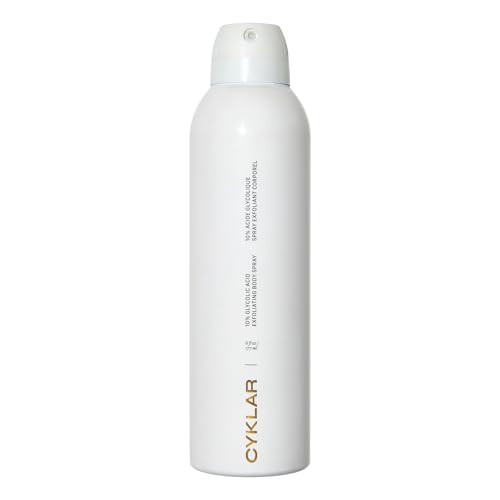 Cyklar Glycolic Acid Exfoliating Body Spray Ãƒ¢Ã¢Š¬Ã¢‚¬Å“ 10% Aha Toner For Face & Body. Skin-Smoothing Spray With Peptides & Enzymes Ãƒ¢Ã¢Š¬Ã¢‚¬Å“ Fragrance- 6 Fl Oz