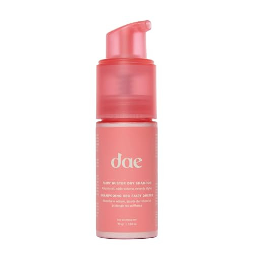 Dae Fairy Duster Dry Shampoo Powder - Non-Aerosol Natural Ingredients Absorbs Oil & Refreshes Roots