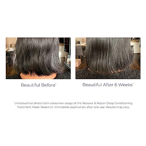 Derma E Recover & Repair Deep Conditioning Treatment Mask - Argan Oil Hydrating Hair Mask Restores Dry Damaged Color Treated Or Frizzy Hair 5 Oz