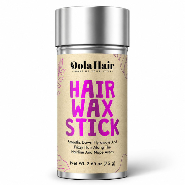 Dolahair Hair Wax Stick For Flyaways Smoothing And Slick Back - Hair Pomade For Women And Kids
