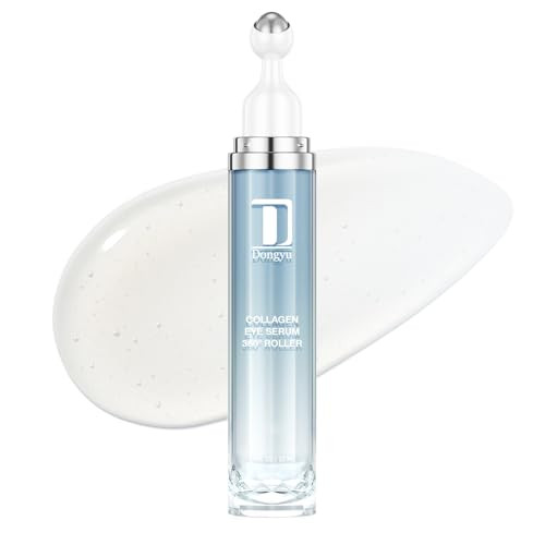 Dongyu Caffeine Eye Cream For Dark Circles: Under Eye Cream Morning Skincare - Daily Eye Serum For Eyelids Puffiness (Blue-Gray)