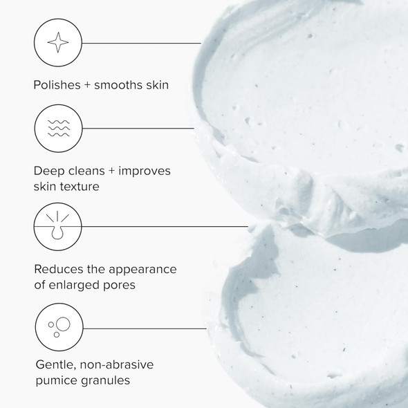 Drmtlgy Microdermabrasion Facial Scrub And Face Mask. Non-Abrasive Face Exfoliator Improves Acne Scars Blackheads Pore Size And Skin Texture. 2 Oz