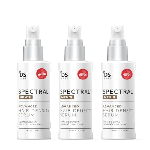 Ds Laboratories Spectral Menãƒ¢Ã¢Š¬Ã¢Ž¢S Hair Density Serum (Formerly Spectral.Dnc-N) 60Ml - Lightweight Leave In For Fuller Looking Thicker Looking Hair Fast Absorbing Non-Greasy For All Hair Types (3 Pack)