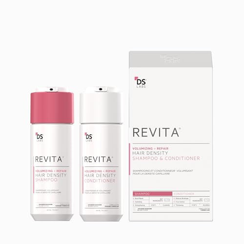 Ds Laboratories Revita Volumizing Shampoo & Conditioner Set For Women Ãƒ¢Ã¢Š¬Ã¢‚¬Å“ For Fine Flat Thinning Hair Weightless Root Lift Supports Hair Density Sulfate- Color-Safe (205 Ml Each 2 Count)