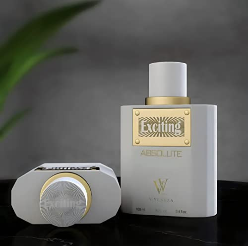 Dumont Exciting Absolute - 3.4Oz - Eau De Parfum - Unisex Perfume For Men & Women - Fruity Woody & Musk Fragrance - Long Lasting Cologne Mist & Body Spray - For Him & Her