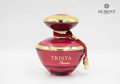 Dumont Trista Obsession Pour Femme - Eau De Parfum - 3.4Oz - Luxury Perfume For Women & Girls - Floral Fruity Musk & Feminine Fragrance -Long Lasting Cologne Mist & Body Spray - For Her