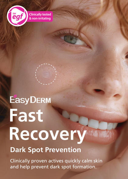 Dweasyderm Easyderm Real Calming Patch Microdart Pimple Patches Clear Nano Micropoint  Niacinamide Hyaluronic Acid Egf Acne Dark Spot Care K-Beauty  12 Counts