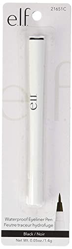 E.L.F. Eyeliner Pen With Felttip Applicator Black 0.05 Fl Oz (Pack Of 2)