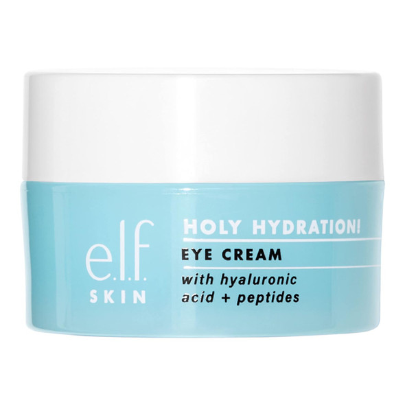 E.L.F. Skin Holy Hydration Eye Cream Rich Hydrating Eye Cream For Minimizing Dark Circles Infused With Hyaluronic Acid Vegan & Cruelty-