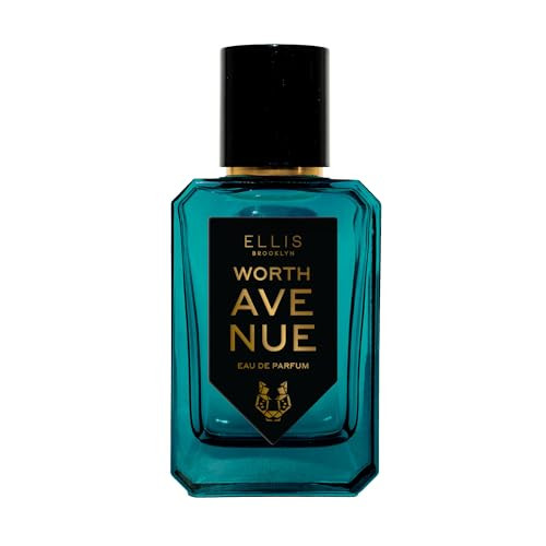 Ellis Brooklyn Worth Avenue Eau De Parfum For Men 1.7Oz / 50Ml - Lavender Suede Cardamom Angelica Seed & Ambrox Super Ãƒ¢Ã¢Š¬Ã¢‚¬Å“ Fresh Powerful Sophisticated Scent