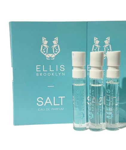 Ellis Brooklyn Salt Women Sample Perfume Edp 1.5 Ml / 0.05 Oz - Set Of 3 - (6571)