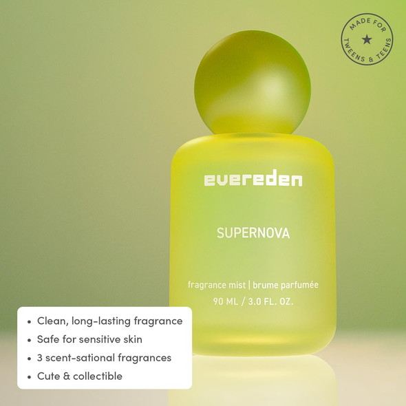 Evereden Fragrance Hair And Body Mist - Darling: Clean And Vegan Collectible Hair And Body Spray For Teen Girls - Amplify Your Self Expression With Iconic Scents In Aesthetic Bottles