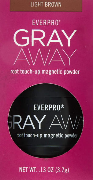 Everpro Gray Away Temporary Root Concealer Root Touch Up Magnetic Powder Black/light  Brown