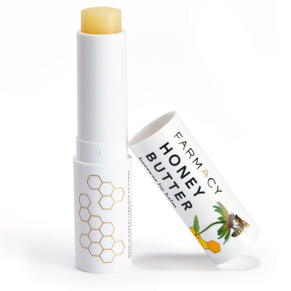 Farmacy Beeswax Lip Balm - Honey Butter Moisturizing Lip Care Enriched With Cupuaãƒæ’Ã‚§U & Cocoa Butters Proprietary Honey Blend And Vitamin E To Nourish Soften & Heal (3.4G)