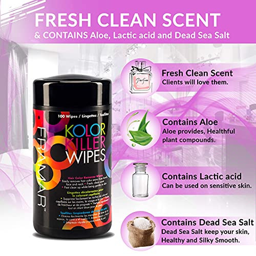 Framar Kolor Killer Wipes Dye Defender Hair Color Barrier Cream