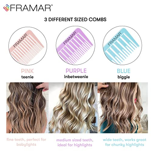 Framar Dreamweaver Highlight Comb Set + Framar Premium Hair Spray Bottle