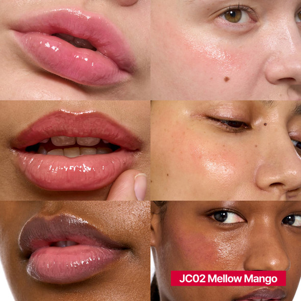 Fwee Glowy Jelly Pot  Dewy Jelly Lip & Blush Shimmer Glow Jelly Balm Dewy Buildable Finish Ãƒ¢Ã¢Š¬Ã¢‚¬Å“ Sugar Powder (Shimmer Balm)  0.14 Oz