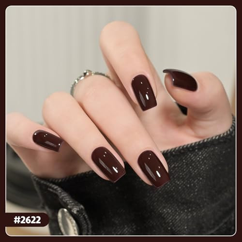 Gaoy 23 Pcs Gel Nail Polish Kit Fall Colors Uv Gel Polish Set With Glossy & Matte Top Coat And Base Coat For Nail Art Home Diy